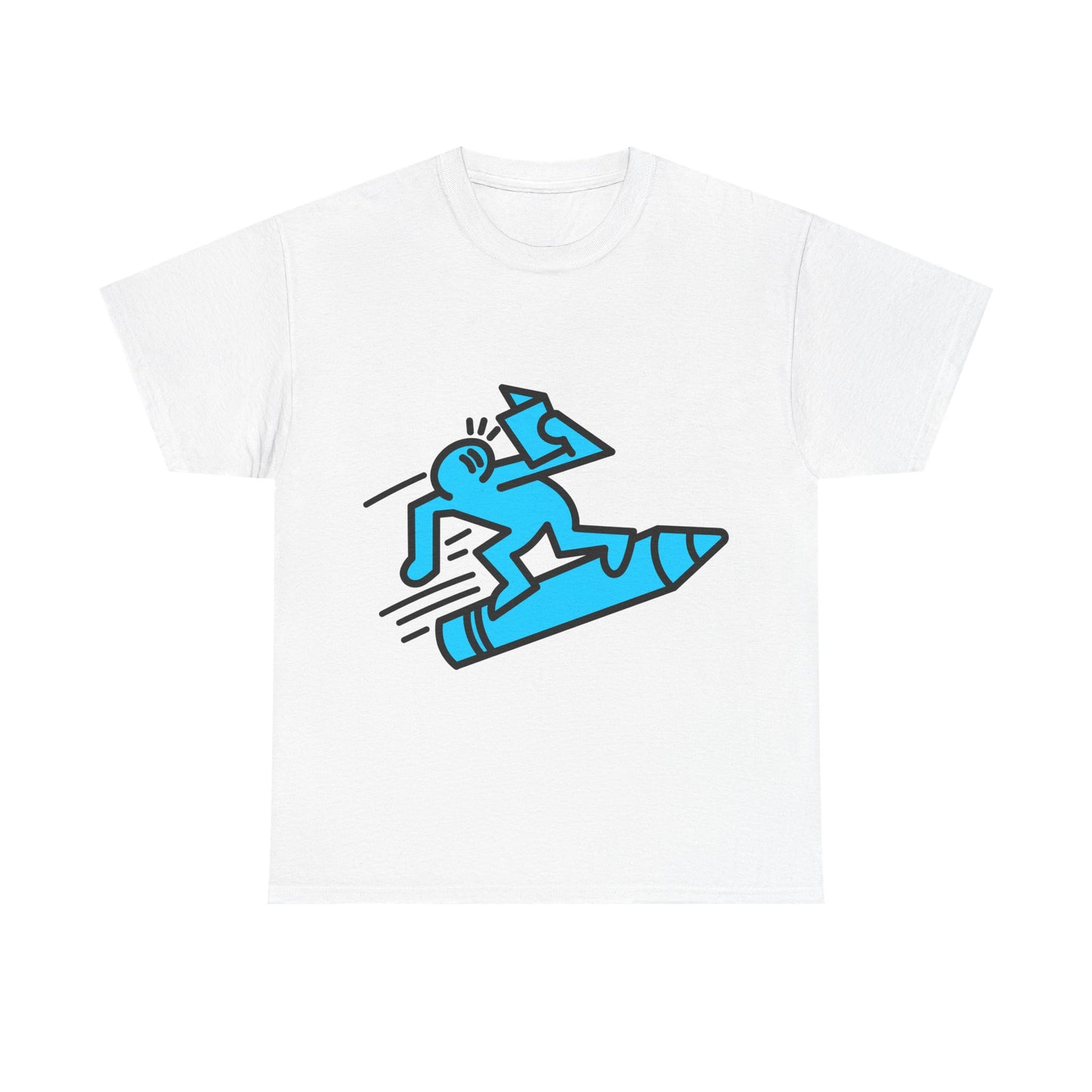 T-Shirt - Blue Sketcher