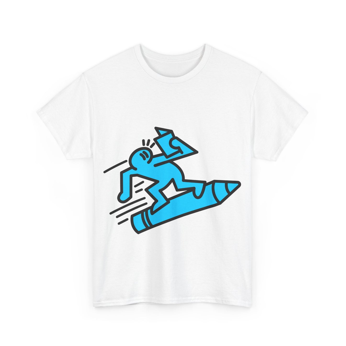 T-Shirt - Blue Sketcher